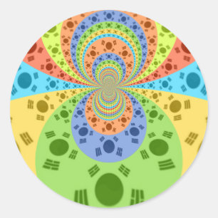 Adesivo Cores Tradicionais do ouro Vermelho Africano