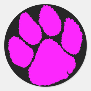 Adesivo COREY TIGER 1980's RETRO TIGER CLAW PINK