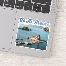 Corfu Grécia Mosteiro Vlacherna Foto de Viagem