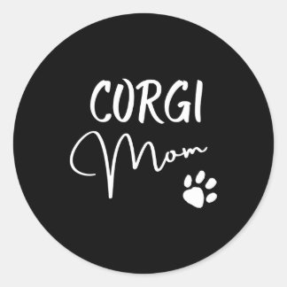 Adesivo Corgi Mãe Pet Presentes para Amantes de Cães e Pro