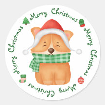 Corgi Papais noeis Cachorro Cachorro Festivo Feliz