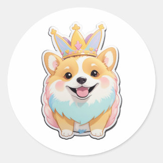 Adesivo Corgi Sunshine Sticker