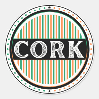 Adesivo Cork City Pride Emblem – Irish Identity