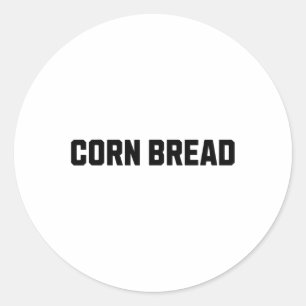 Adesivo Corn Bread Engraçado Costume Halloween