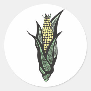 Adesivo Corn Cob Stickers