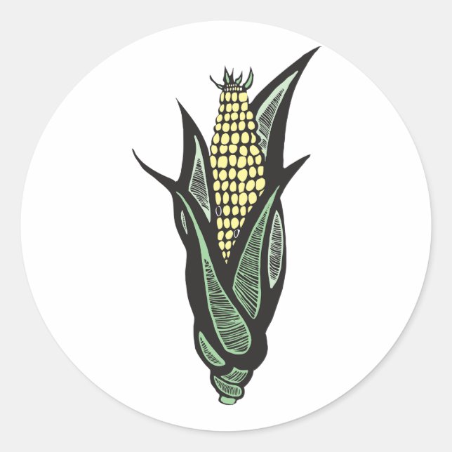 Adesivo Corn Cob Stickers (Frente)