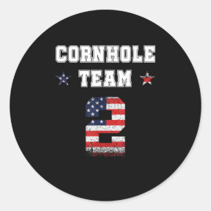 Adesivo Corn Hole Team Player Cornhole
