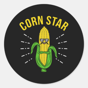 Adesivo Corn Star Corn No Dia Do Cob Meme Da Milha Engraça