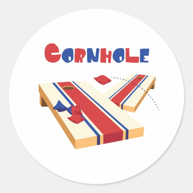 Adesivo Cornhole (Frente)