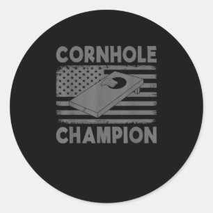Adesivo Cornhole Champion Cornhole Team Bean Bag F