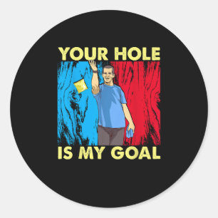 Adesivo Cornhole Engraçado Presente Que Seu Buraco É Meu O