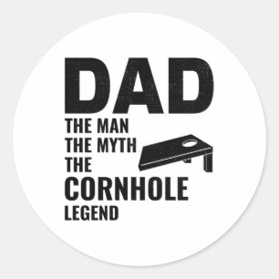 Adesivo Cornhole Game Conselhos Bolsas Engraçado