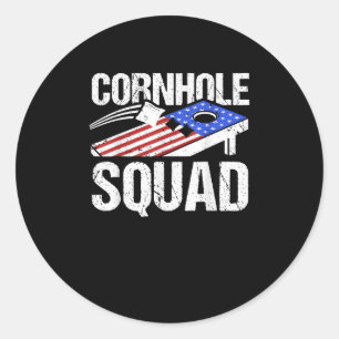 Adesivo Cornhole Squad Cornhole