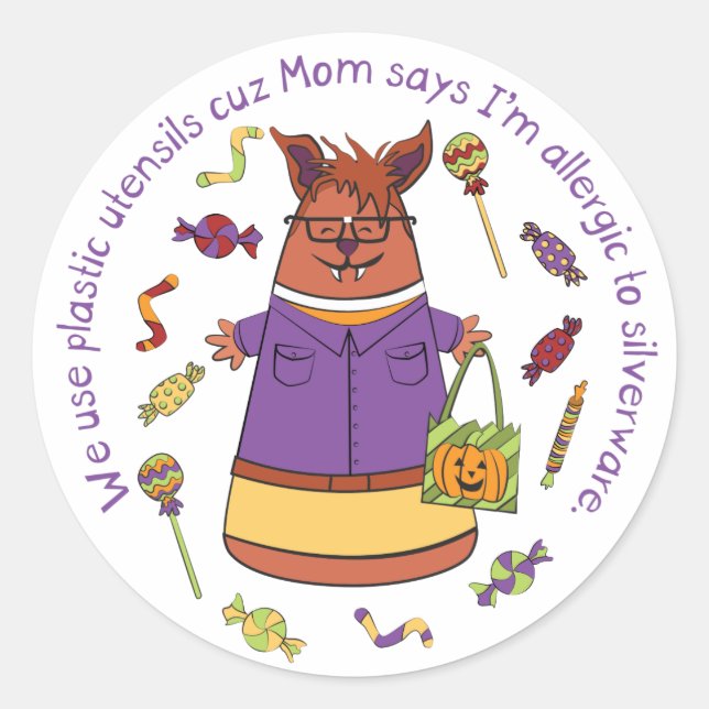 Adesivo Corny Candy - Werewolf Sticker (Frente)