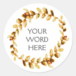 Adesivo Coroa Botânica - Ceres -