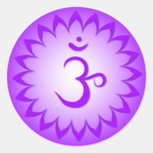 Adesivo Coroa Chakra - Sahasrara