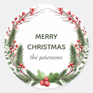 Adesivo Coroa de Natal