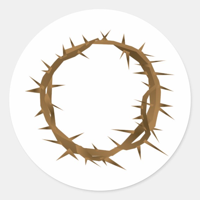 Adesivo Coroa de Thornes (Frente)