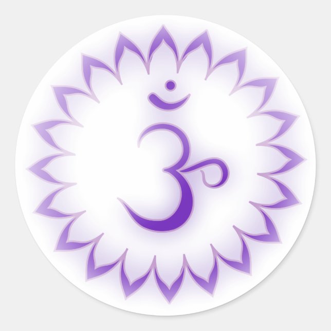 Adesivo Coroa estensiva - Chakra Sahasrara (Frente)