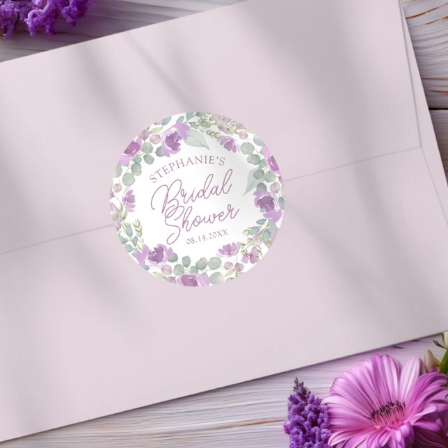 Adesivo Coroa Floral Rosa Boho Chá de Noiva (Criador carregado)