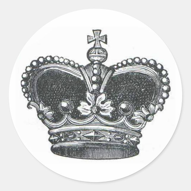 Adesivo Coroa Real (Frente)