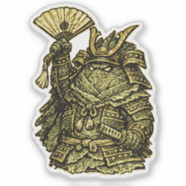 Adesivo Coronel Couve — Comandante Vegetal Engraçado 