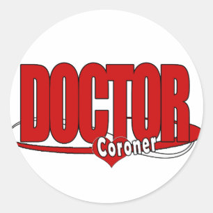 ADESIVO CORONER LOGO GRANDE DOUTOR VERMELHO