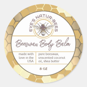 Adesivo Corpo Balm Feito Com Amor Bebê De Honeycomb