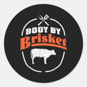 Adesivo Corpo De Brisket Funny Churrasco Barbecue Meat Gri