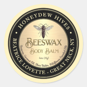 Adesivo Corpo Rótulo do Balão Rainha Abelha Metálica Doura