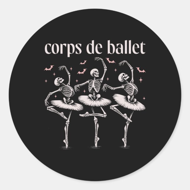 Adesivo Corps De Balé (Frente)