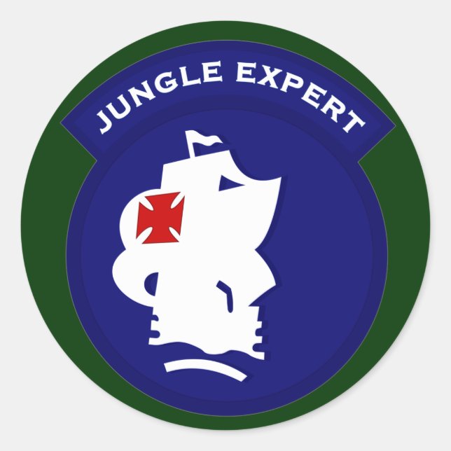 Adesivo Correção de bolso do Jungle Expert (Frente)