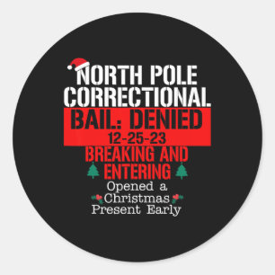 Adesivo Correção de fiança do Polo Norte Negada Breaking e