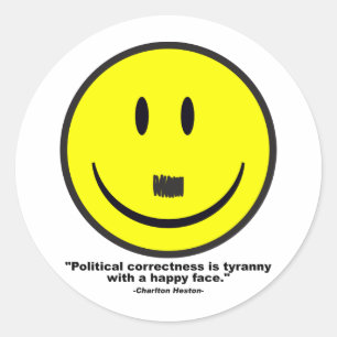 Adesivo correção política