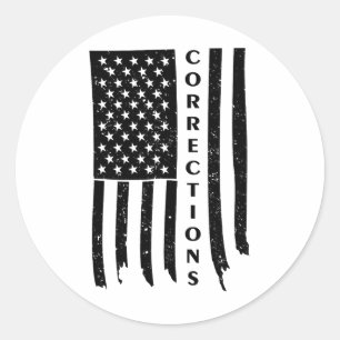 Adesivo Correções De Sinalizador Vintage Usa Correção Func