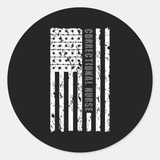 Adesivo Correções Enfermeiras Americanas de Correção de Ba (Frente)