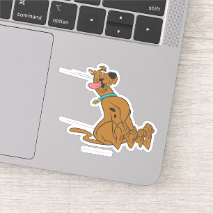 Adesivo Corrediça de Scooby-Doo com língua para fora