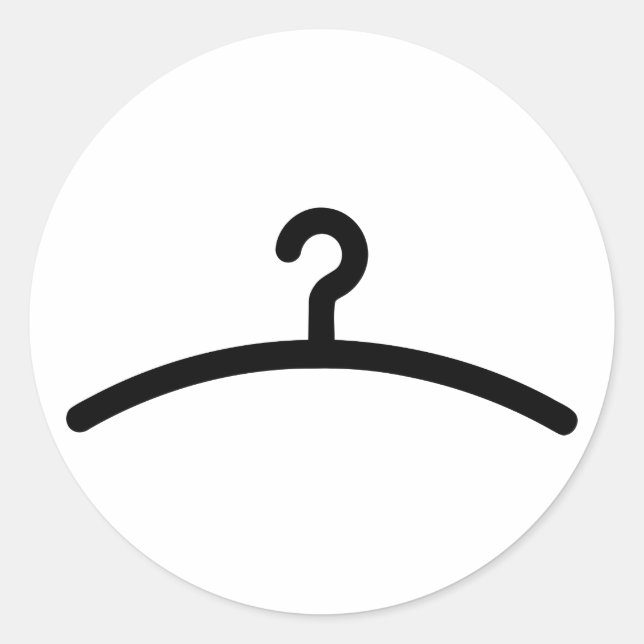 Adesivo Corredor de roupas (Frente)