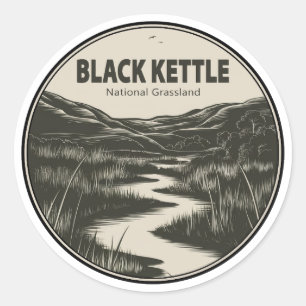 Adesivo Córrego do Black Kettle National Grassland