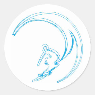 Adesivo Córrego do surf