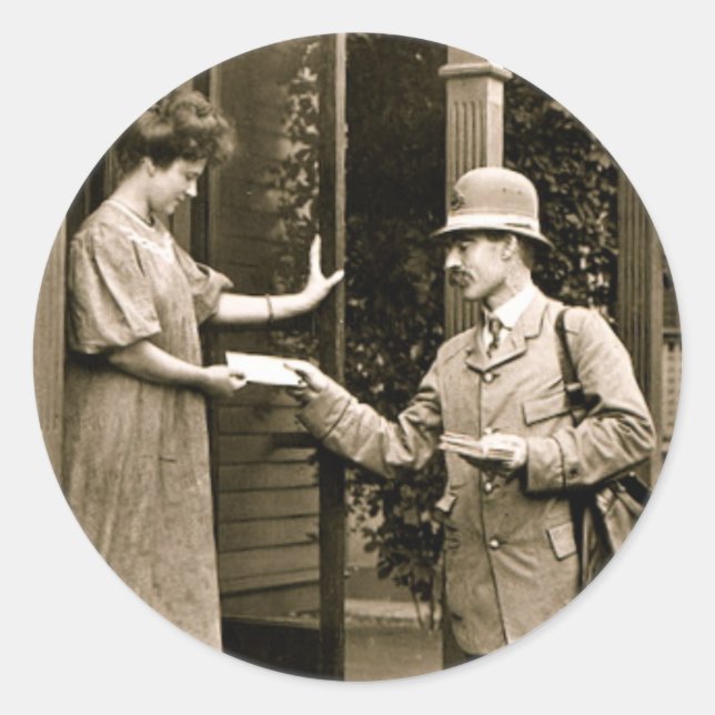 Adesivo Correio 1908 (Frente)