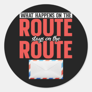 Adesivo Correio Funny Mail Carrier