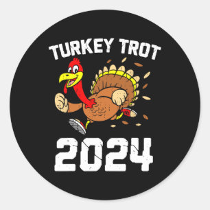 Adesivo Correndo Na Turquia Trot Thanksanding 2024 Para Bo
