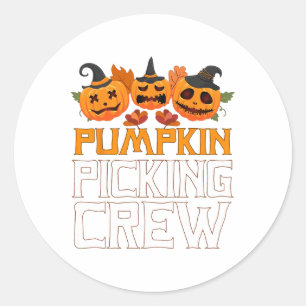 Adesivo Correspondência Da Família Do Halloween Da Tripula