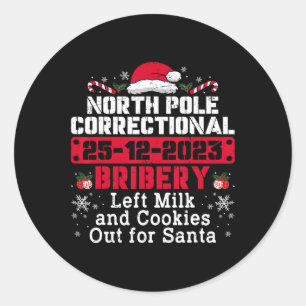 Adesivo Correto do Polo Norte Suborno do Leite Esquerdo Co