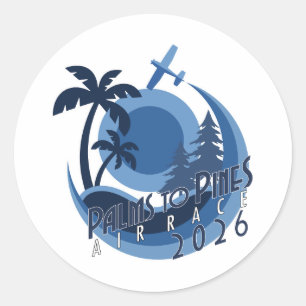 Adesivo Corrida Aérea Palms To Pines 2026