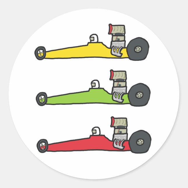 Adesivo Corrida de Arrasto (Frente)