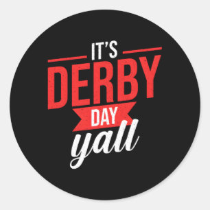 Adesivo Corrida De Cavalo É Derby Day Yall Ky Derby Horse