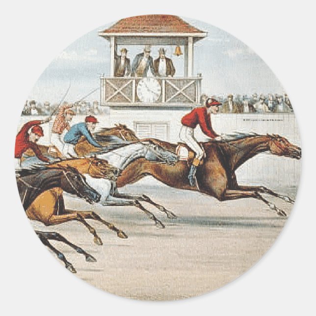 Adesivo Corrida para a vitória (Frente)