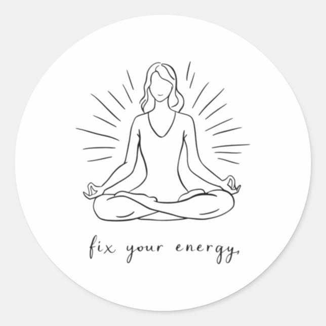 Adesivo Corrija o Energy Sticker (Frente)
